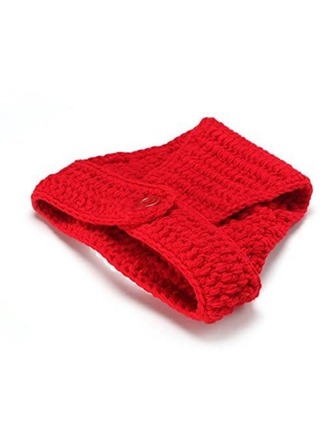 BabyMoon Christmas Santa Clause Christmas Shorts N Cap Costum Set Newborn Photography Shoot Props Costume Red  - Image 5