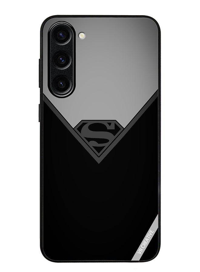 VR CREATIVE Protective Case Cover For Samsung Galaxy S24 Plus Simple Superman Design Multicolour - Image 1