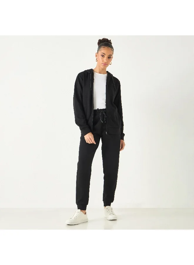 Kappa Kappa Drawstring Closure Joggers with Pockets