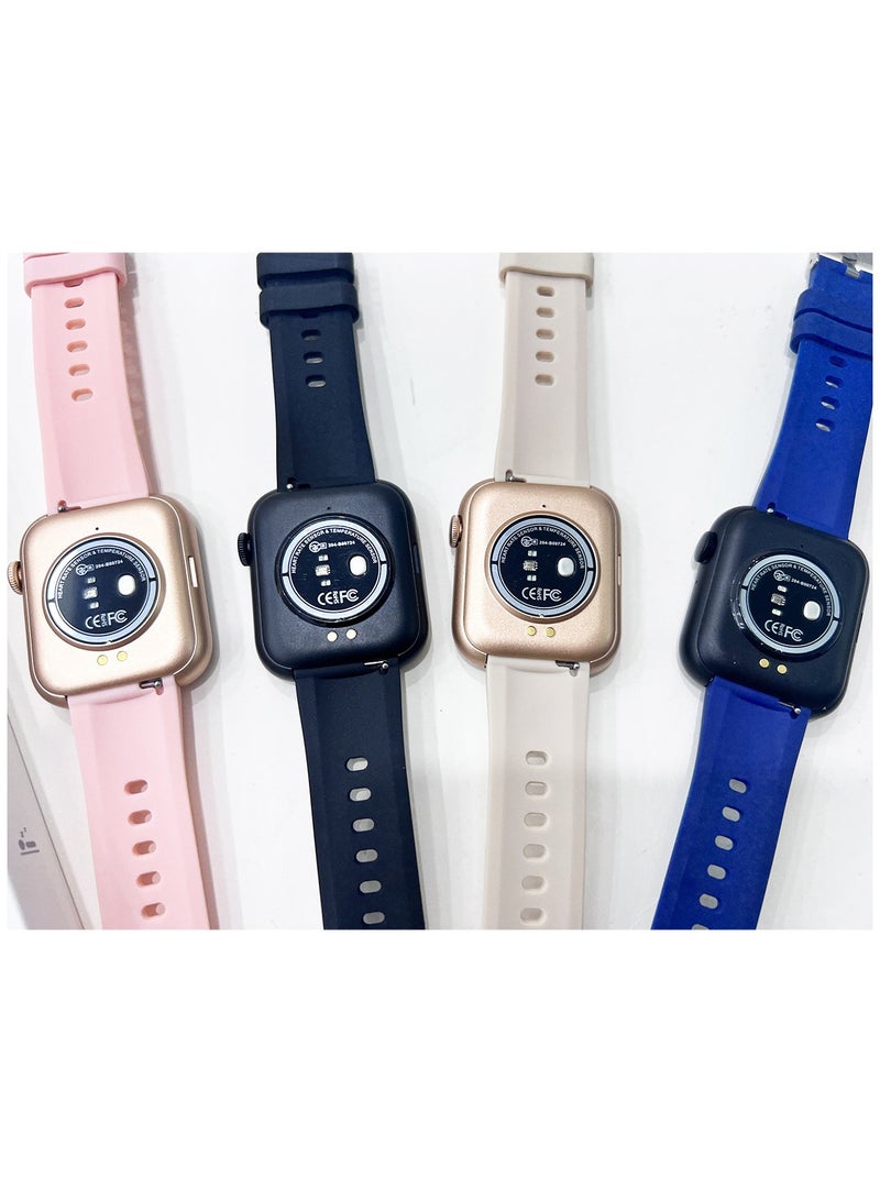 KASTWAVE Sport Smart Watch, 1.85" Smartwatch Fitness Tracker for Android iOS Phones with Blood Pressure Heart Rate Tracking, Answer/Make Call, Sport Modes Sleep Monitor Step Counter for Women Men (Pink)  - Image 3