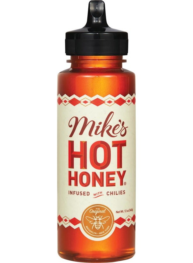 mike's HOT HONEY Infused with Chilies 12oz-Best of America - Image 1