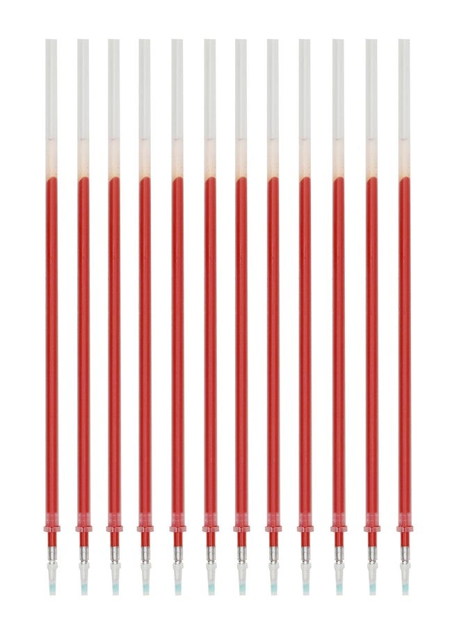 Maydahui 50 Pcs Red Gel Pen Refills with 5 mm Aperture 5.12 inch/13 cm Smooth Writing Pen Refills 0.7 mm Replacement Gel Ink Refills for Gel Rollerball Pens School Office Supplies(Red) - Image 1