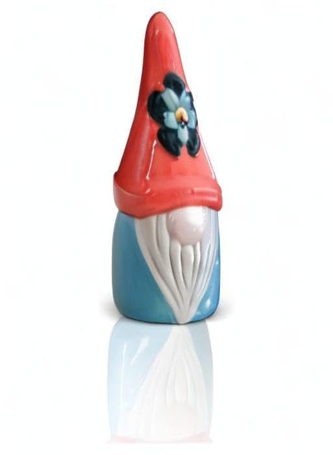 nf nora fleming Nora Fleming oh gnome You Didn't (gnome) A288 - Hand-Painted Ceramic Unique Décor - Summer Minis for The Home and Office - Image 4