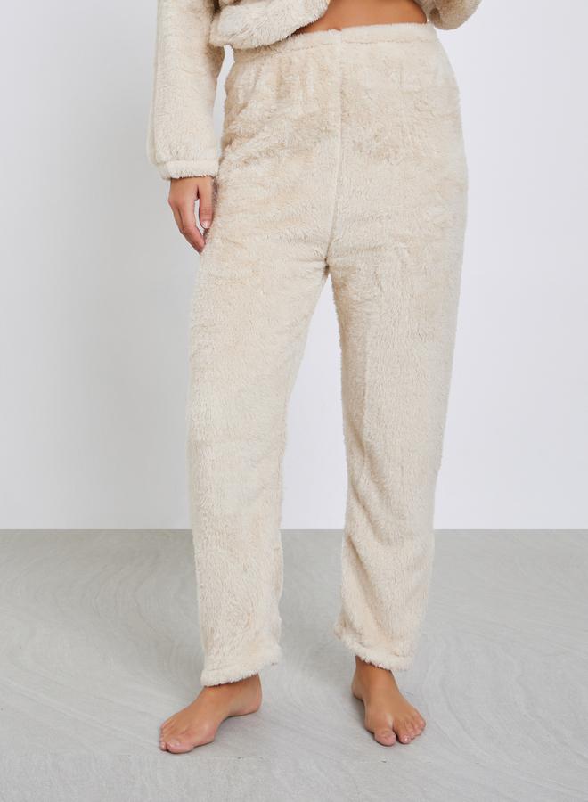 Styli Bear Ears Hooded Contrast Pocket Top and Pyjama Set - Image 5