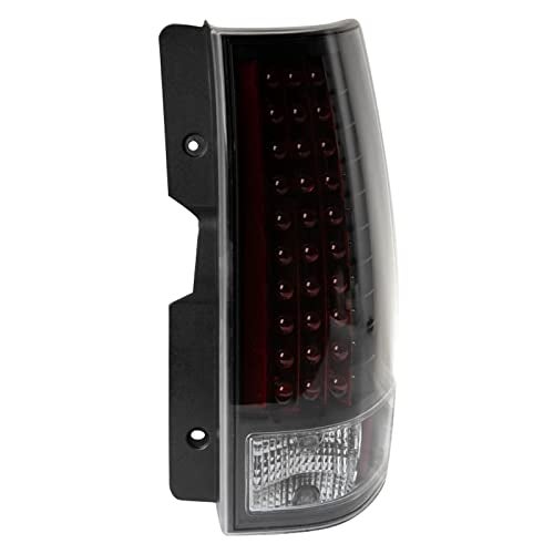 TRQ Rear Tail Lights Set Compatible with 2007-2014 Chevrolet Suburban 1500 2007-2013 Suburban 2500 Tahoe GMC Yukon 2007-2011 Yukon XL 1500 Yukon XL 2500 GM2800196 GM2800204 GM2801196 GM2801204 - Image 4