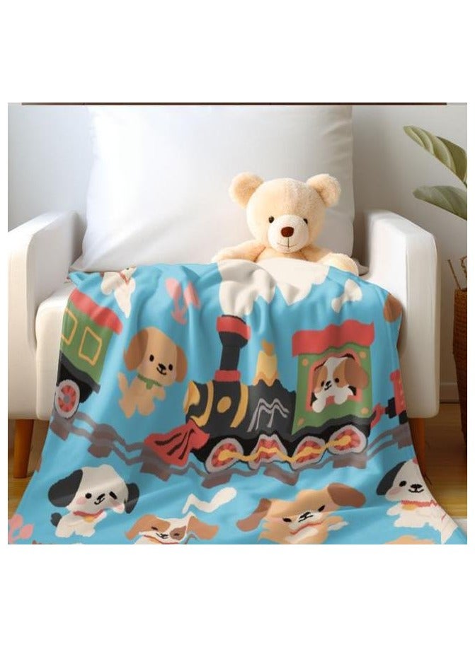 general Children's or student cartoon flannel thin blanket (warm and comfortable, suitable for sleep, games) 100cm*150cm - 901 - Image 3