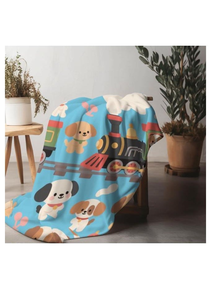 general Children's or student cartoon flannel thin blanket (warm and comfortable, suitable for sleep, games) 100cm*150cm - 901 - Image 4