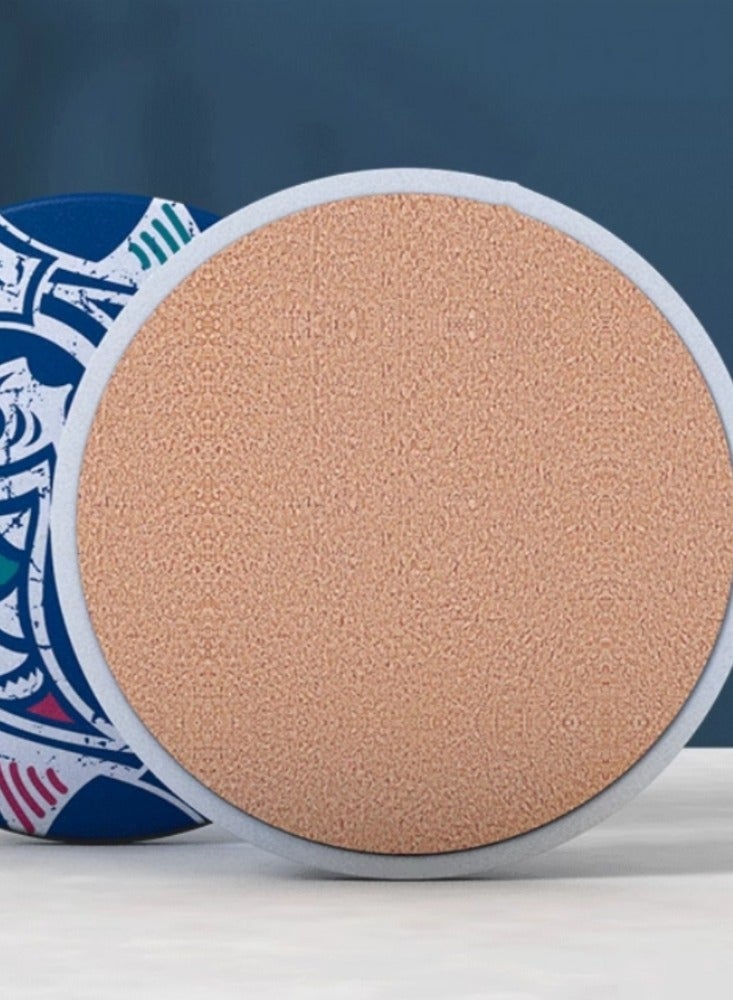 Miao Ethnic Wax-Resist Ceramic Coaster Cup Tea Eastern Style  - Image 3