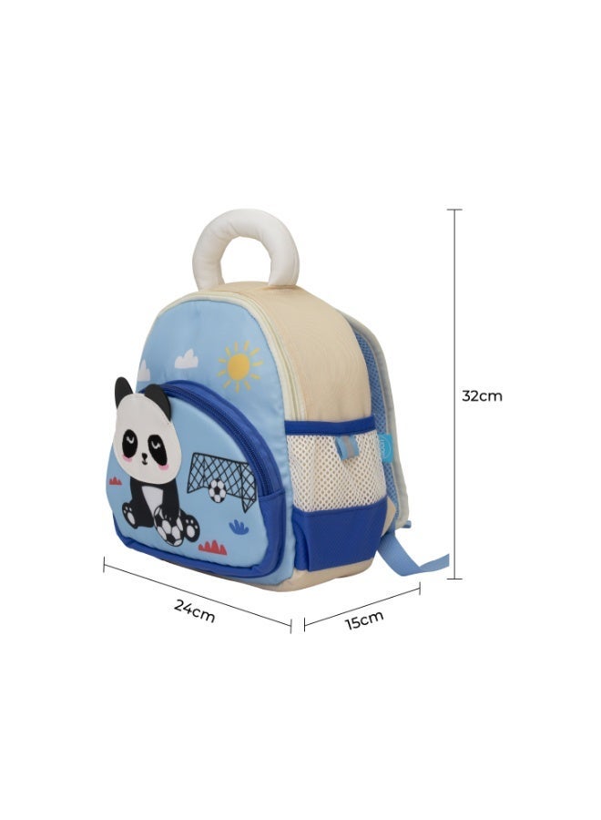Moon Preschool Backpack for Kids Ages 3–6, Cute 3D Panda Design, Lightweight Waterproof School Bag with Comfortable Padded Straps, Perfect for Lunch, Snacks, Daycare, Travel, and Everyday Use for Toddler Boys and Girls - Image 3