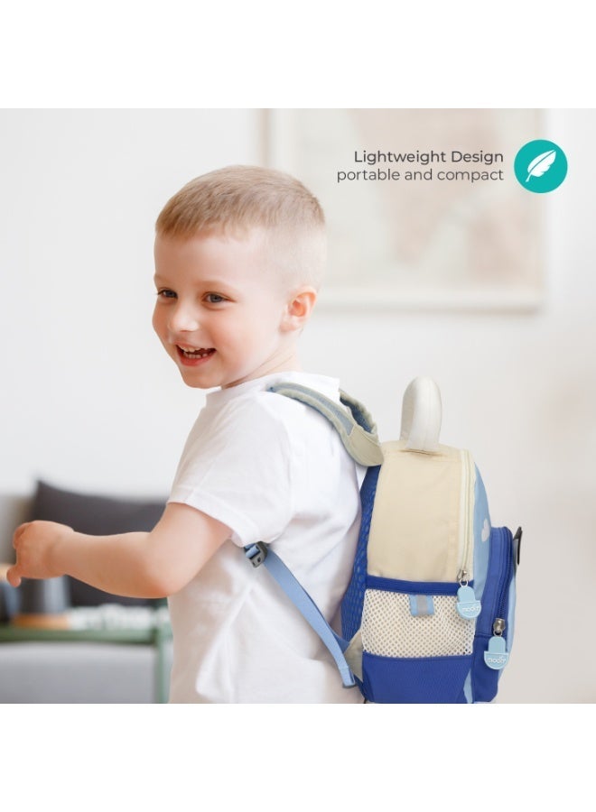 Moon Preschool Backpack for Kids Ages 3–6, Cute 3D Panda Design, Lightweight Waterproof School Bag with Comfortable Padded Straps, Perfect for Lunch, Snacks, Daycare, Travel, and Everyday Use for Toddler Boys and Girls - Image 2