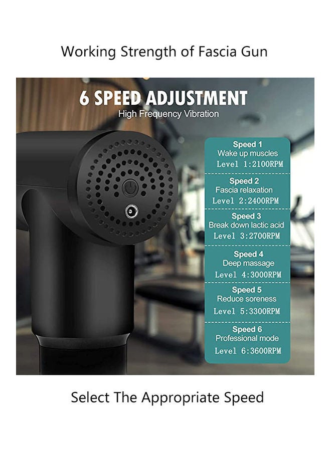 Arabest Portable Handheld Deep Tissue Electric Muscle Massager - Image 3