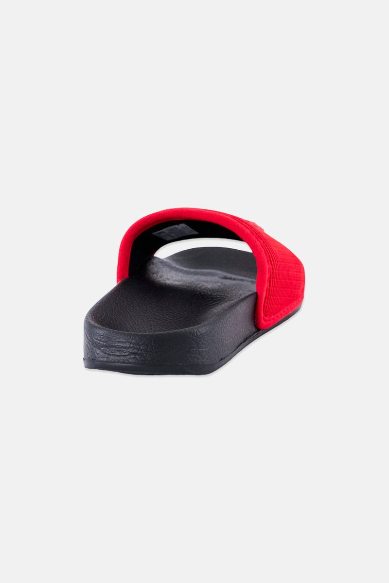 Reebok أحذية زلاجات للأطفال الأولاد بشعار العلامة التجارية، أحمر - Image 2