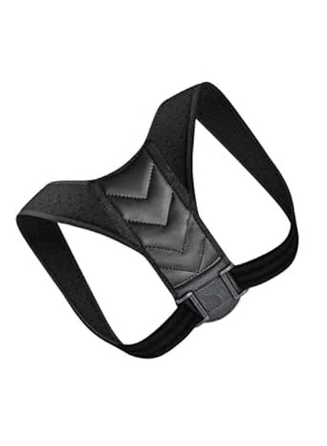 Adjustable Posture Corrector Back Brace For Women Men Black S Size 40 80 Lbs Support - Image 1