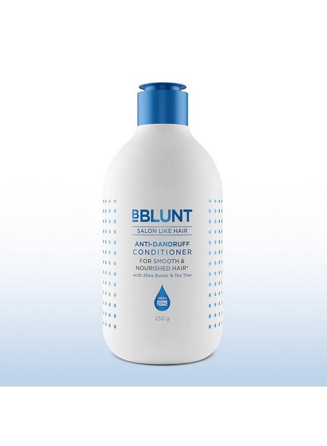 BBLUNT Anti-Dandruff Conditioner With Shea Butter & Tea Tree For Dandruff Control - 250 G - Image 1