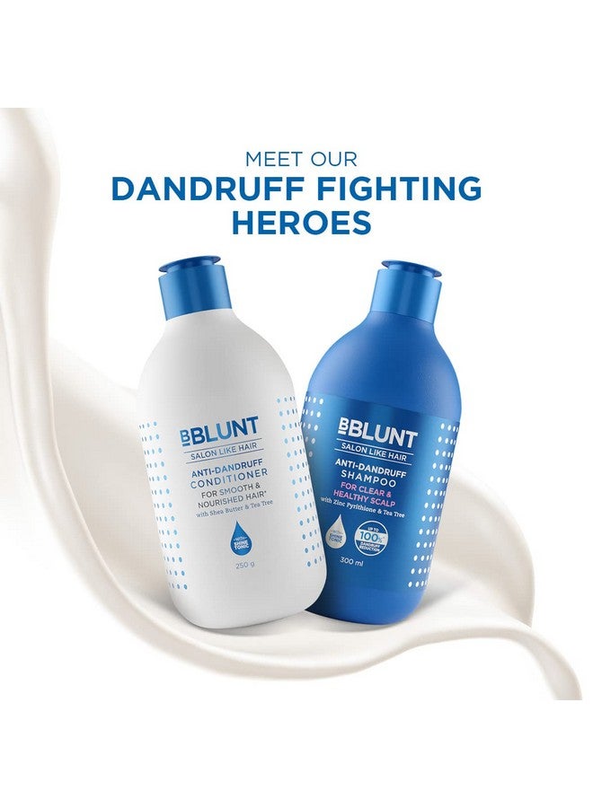 BBLUNT Anti-Dandruff Conditioner With Shea Butter & Tea Tree For Dandruff Control - 250 G - Image 4