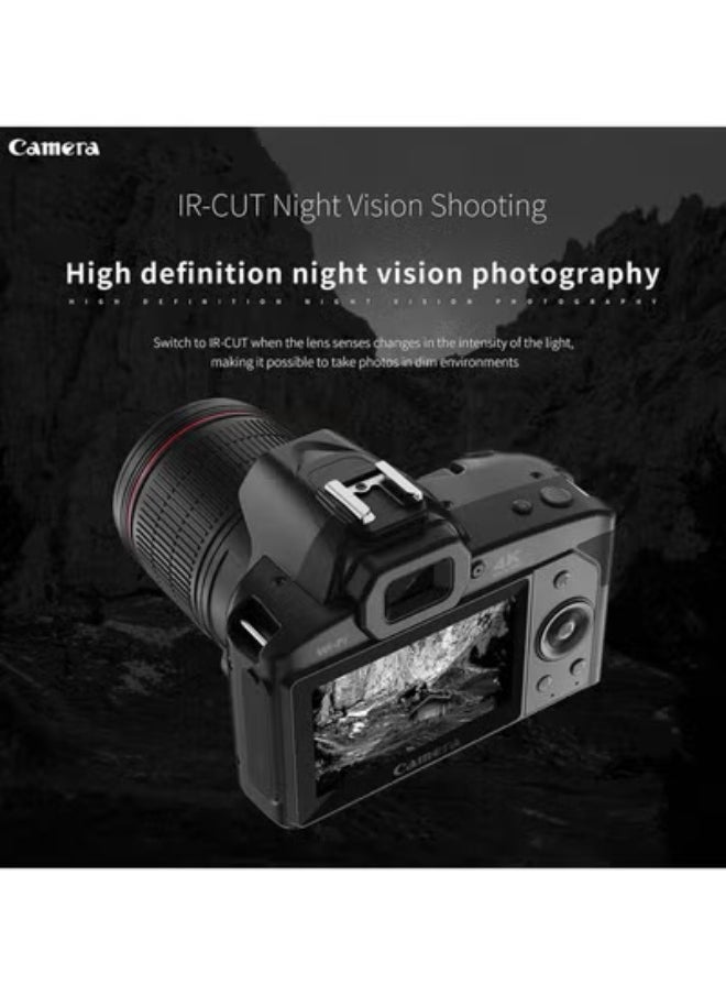 Camera 4K 64MP HD Night Digital Camera with Macro Lens, 3-inch IPS Color Display, and 16X Digital Zoom  - Image 3