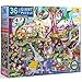 eeBoo 36 Piece Giant Floor Puzzle Fairies Tales Childrens Puzzle Fantasy Themed Large Pieces for Small Hands to Develop Motor Skills - Image 2