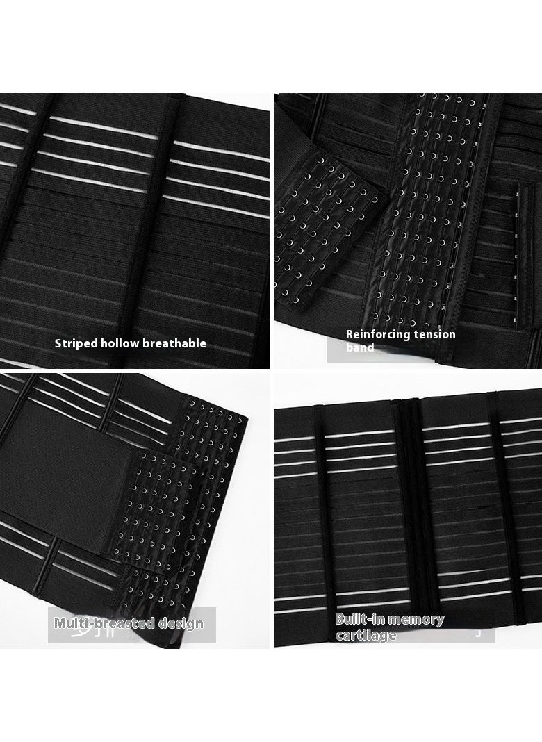 Healife - Waist Trainer Slimming Belt, Adjustable Shapewear Corset, 3D Pressure Abdominal Belt, Powerful Waist Support, Breathable and Comfortable Postpartum Belly Belt for Women, Adjustable Waist Trainer for Women, Slimming Belt with Abdominal Sauna Bandage, Waist Trim with Abdominal Reformer Compression Wrap, Plus Size Corset Waist Trainer for Women & Men - Image 1