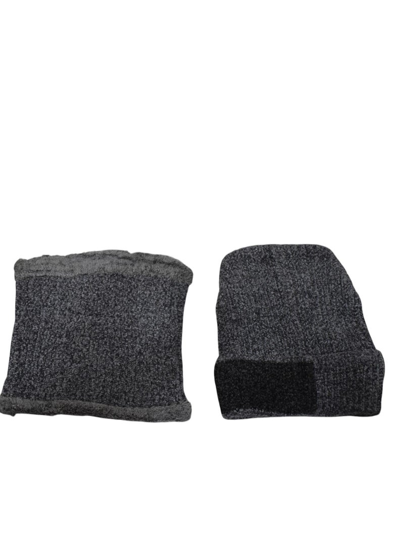 2-Piece Winter Beanie Hat And Scarf Set 