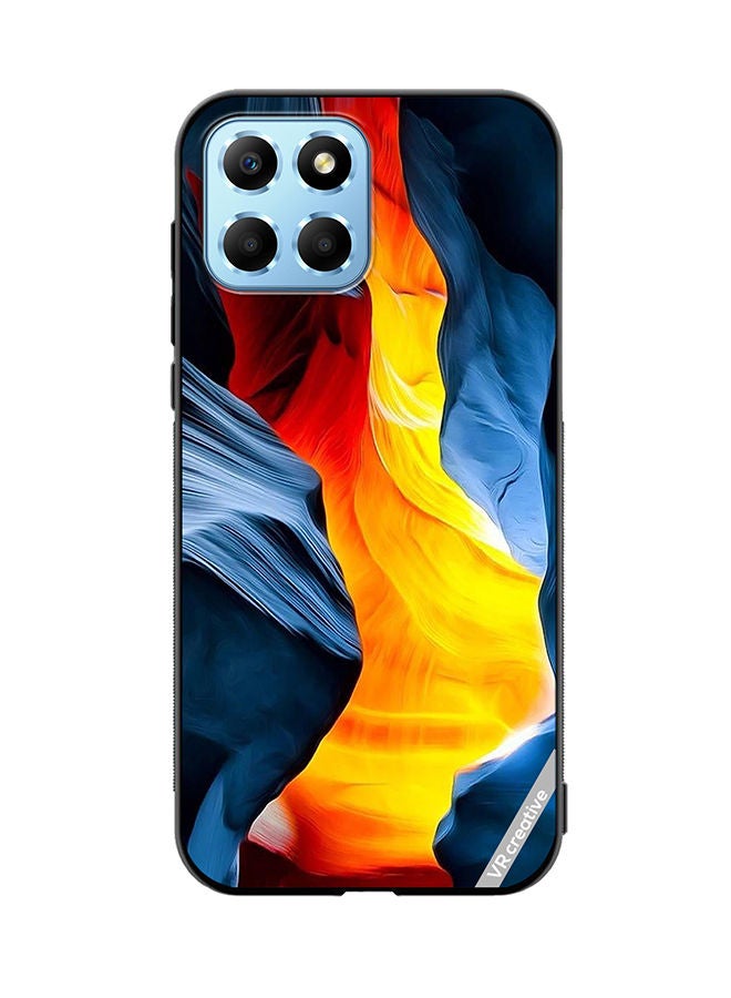 VR CREATIVE Protective Case Cover For Honor X8 5G Abstract Design Multicolour - Image 1