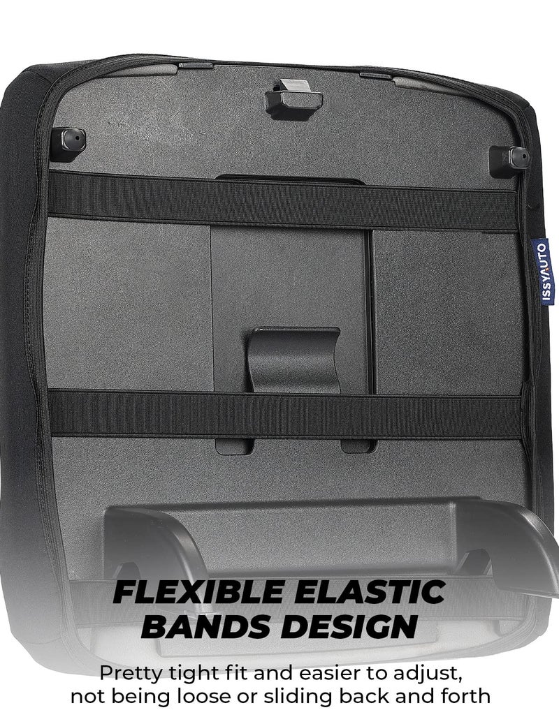 ISSYAUTO Center Console Cover Compatible with Silverado Sierra 2014 2015 2016 2017 2018 with 40/20/40 Jump Seat Console Neoprene Armrest Cover (fit Split Bench Seat Console ONLY) - Image 4
