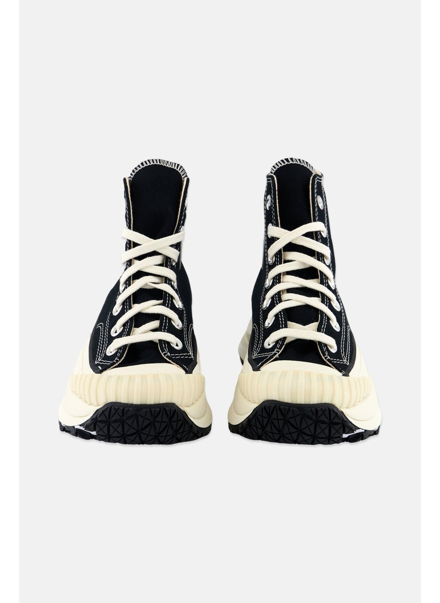 CONVERSE - Kids Boy Lace Up High Cut Shoes, Black/White - Image 1