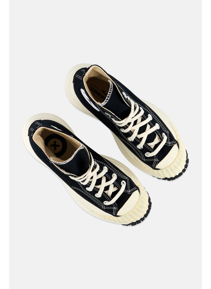 CONVERSE - Kids Boy Lace Up High Cut Shoes, Black/White - Image 1