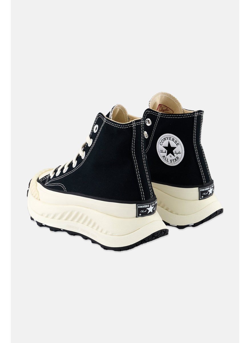 CONVERSE - Kids Boy Lace Up High Cut Shoes, Black/White - Image 1