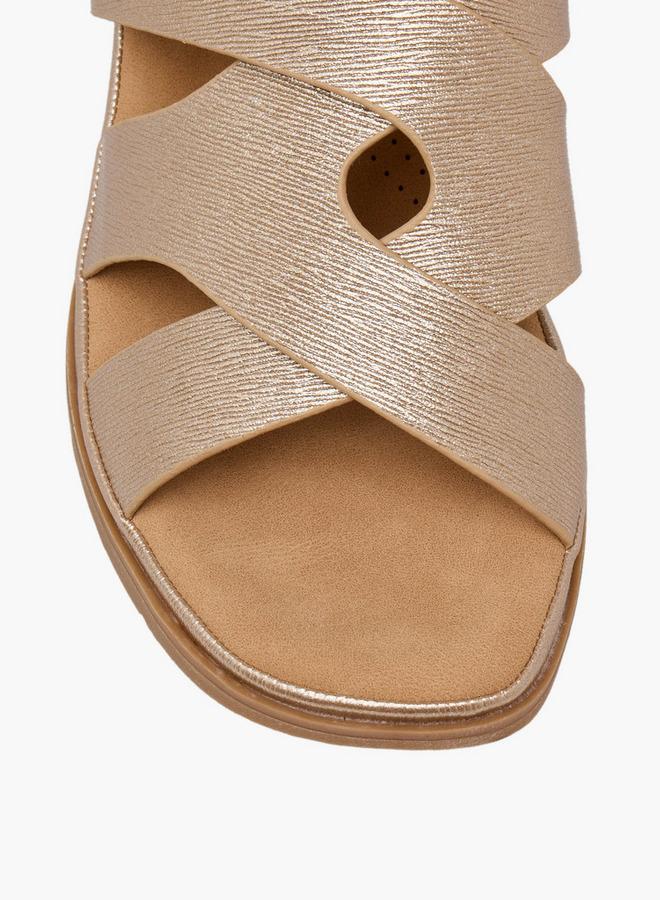 Flora Bella By Shoexpress Flora Bella Women Wedge Heel Comfort Sandals - Image 4