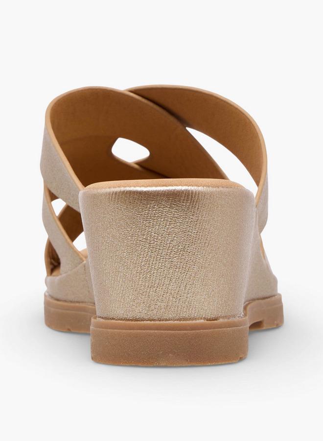 Flora Bella By Shoexpress Flora Bella Women Wedge Heel Comfort Sandals - Image 5
