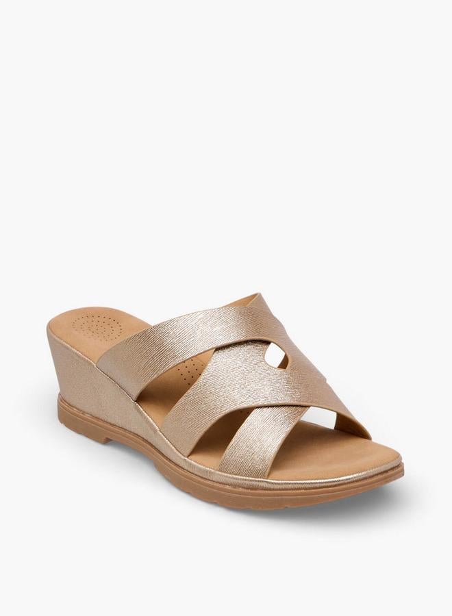 Flora Bella By Shoexpress Flora Bella Women Wedge Heel Comfort Sandals - Image 2