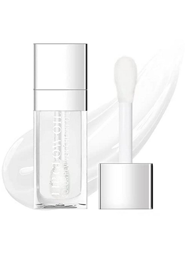 Alisesun Lip Oil Hydrating Tinted Lip Balm, Plump Lip Gloss Lip Care Transparent Toot Lip Oil Tinted (004 Transparent) - Image 1