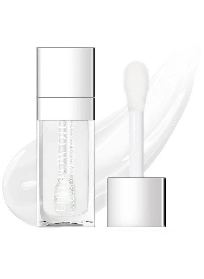 Alisesun Lip Oil Hydrating Tinted Lip Balm, Plump Lip Gloss Lip Care Transparent Toot Lip Oil Tinted (004 Transparent) - Image 2
