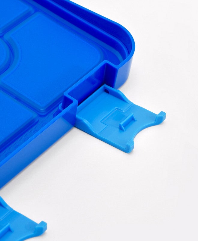 Bonfino Lunch Box, Astronaut Theme, Easy to Carry, Leak-Proof Lid, Microwave Safe, 3 Years+, 22 x 15.5 x 5cm - Blue - Image 5