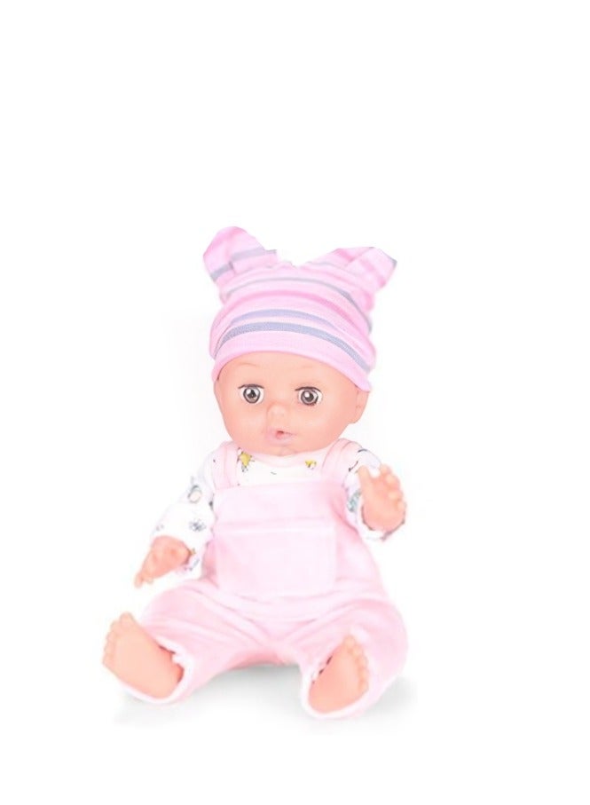 ديلوكس عروسة اطفال لعبة مع سلة حمل الطفل و مجموعة الملحقات - Image 3