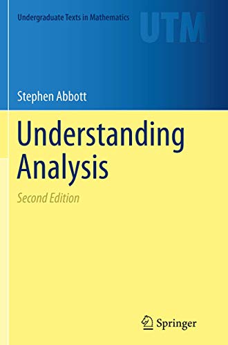 Springer Understanding Analysis