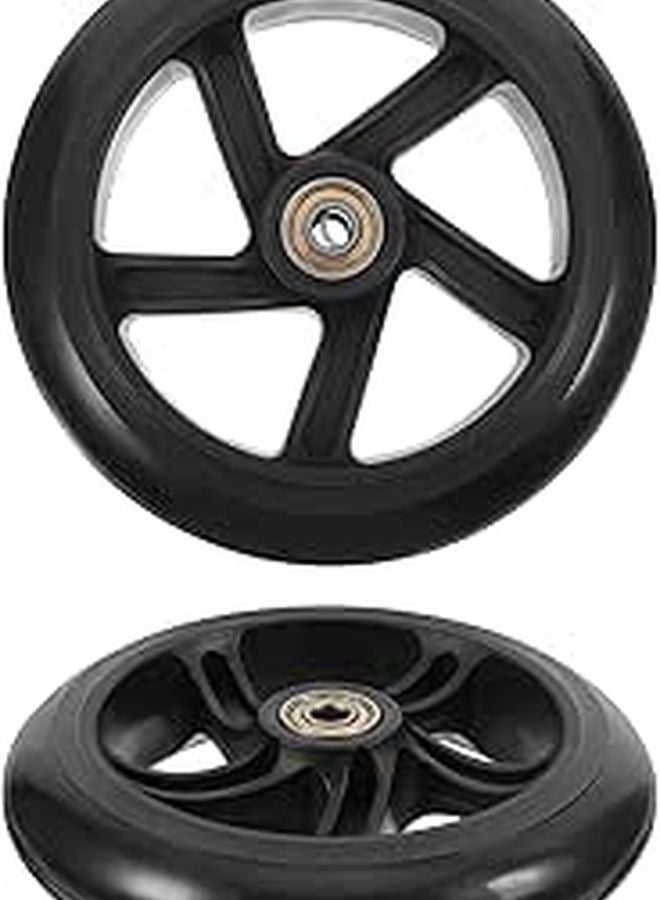 2Pcs 145x30mm Polyurethane Scooter Wheels For Outdoor And Stunt Riding - Image 1