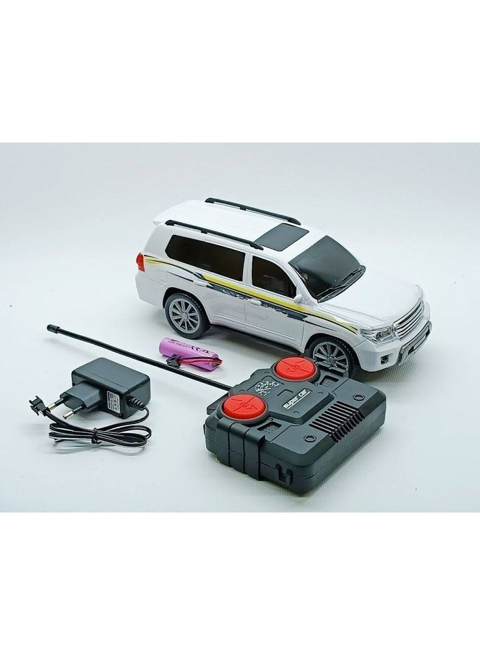 سيارة تويوتا لاند كروزر برادو لعبة - نموذج سيارة رياضية متعددة الاستخدامات من المعدن المصبوب للأطفال | حركة سحب للخلف مع أضواء وصوت | لعبة هدية مصغّرة واقعية - Image 5