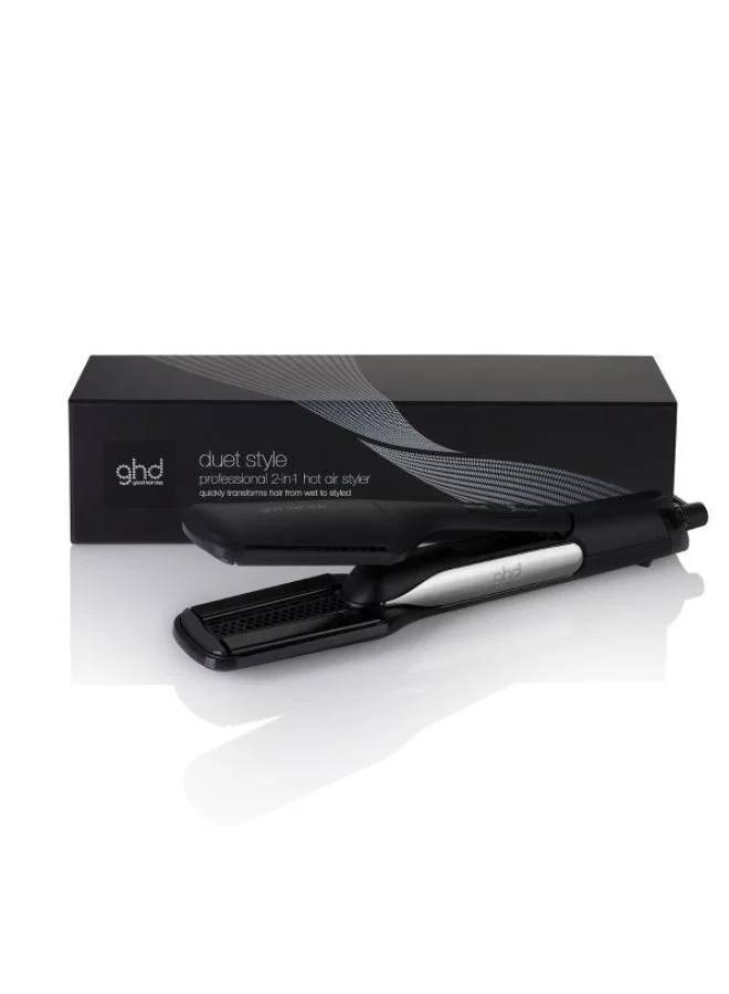 ghd ghd Duet Style 2-in-1 Hot Air Styler Black – Wet to Styled Professional Hair Straightener & Dryer