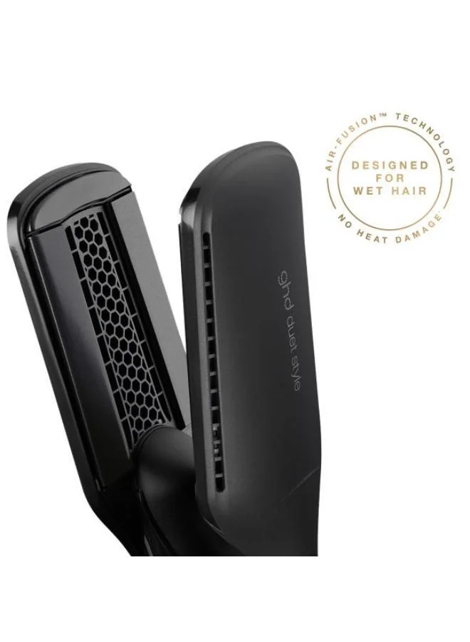 Ghd  ghd Duet Style 2-in-1 Hot Air Styler Black – Wet to Styled Professional Hair Straightener & Dryer for Women | Best Price UAE