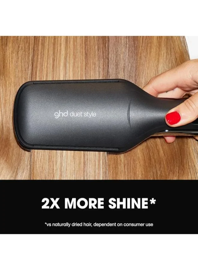 Ghd  ghd Duet Style 2-in-1 Hot Air Styler Black – Wet to Styled Professional Hair Straightener & Dryer for Women | Best Price UAE