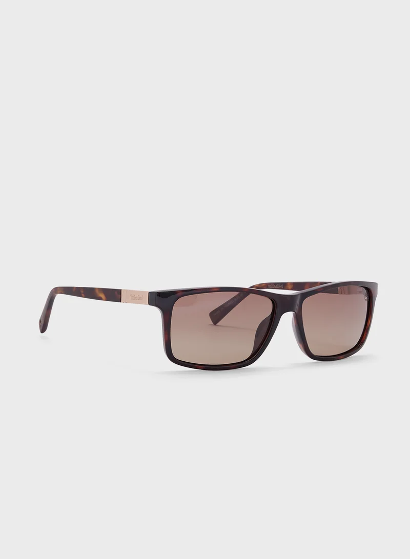 Timberland Uv Protected Wayfarer Polarized  Sunglasses