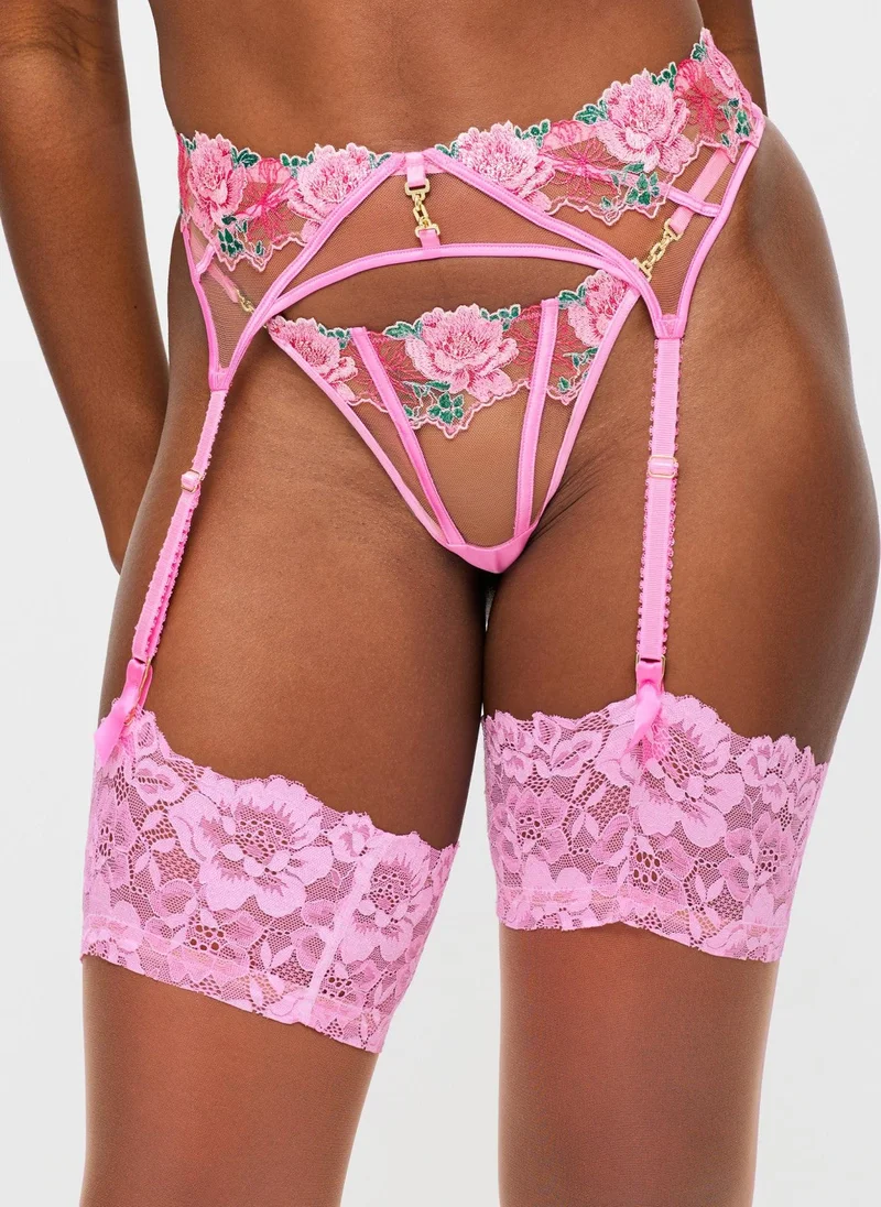 Ann Summers Ann Summers Caged Rose Suspender Belt