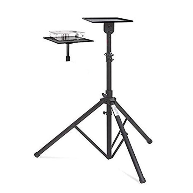 QUARSON Projector Floor Stand min 4ft - max 6ft Adjustable fro, Ground with Grip Belt#4 - Image 1