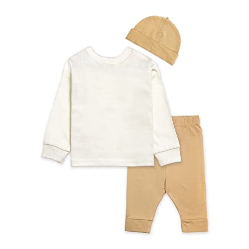 ARIEL Cotton Clothing Sets for Boys & Girls - Unisex Clothing Sets Full Sleeve T-Shirt & Pant -Size(2-3_Years) -Style(White-Cap) - Image 2
