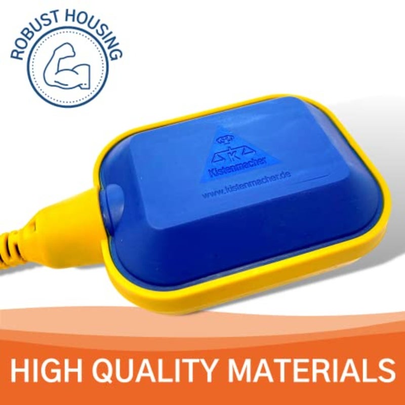 كابل KISTENMACHER Float Switch بطول 10 متر، 16(8) أمبير/ 250 فولت، للتعامل مع خزانات المياه ومضخات المياه - Image 4