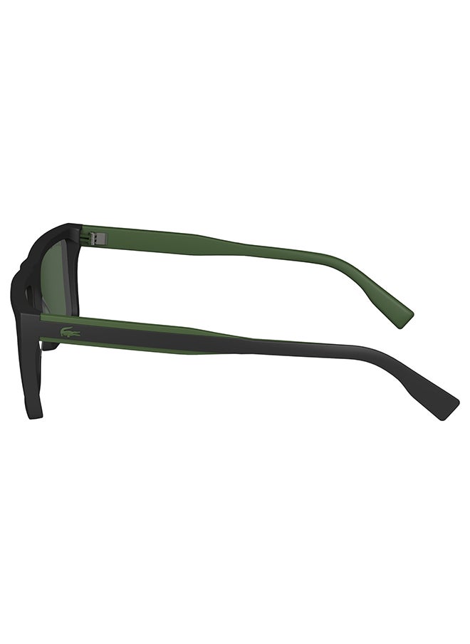 LACOSTE Men's UV Protection Rectangular Sunglasses - L6009S-002-5619 - Lens Size: 56 Mm  - Image 2