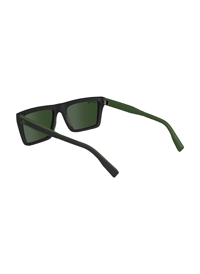 LACOSTE Men's UV Protection Rectangular Sunglasses - L6009S-002-5619 - Lens Size: 56 Mm  - Image 3