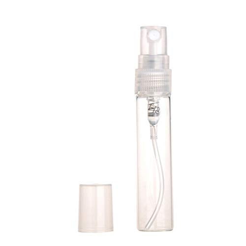 Hunky Dory 12pcs Transparent 8ml Glass Empty Pocket Pen Spray Bottle Refillable Bottle Saniztizer Toner Perfume Attar Lotion Moisture Oil Pack of 12 - Image 5