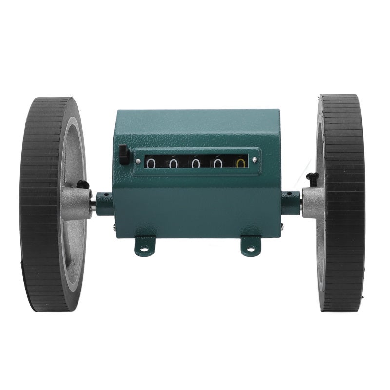 Digital Rolling Meter Counter: 5-Digit Clear Display, Simple Structure With Reset Button - High-Hardness Housing Length Measuring Counter for Textile Manufacturing, Weaving, Leather & Plastic Film Mea - Image 3